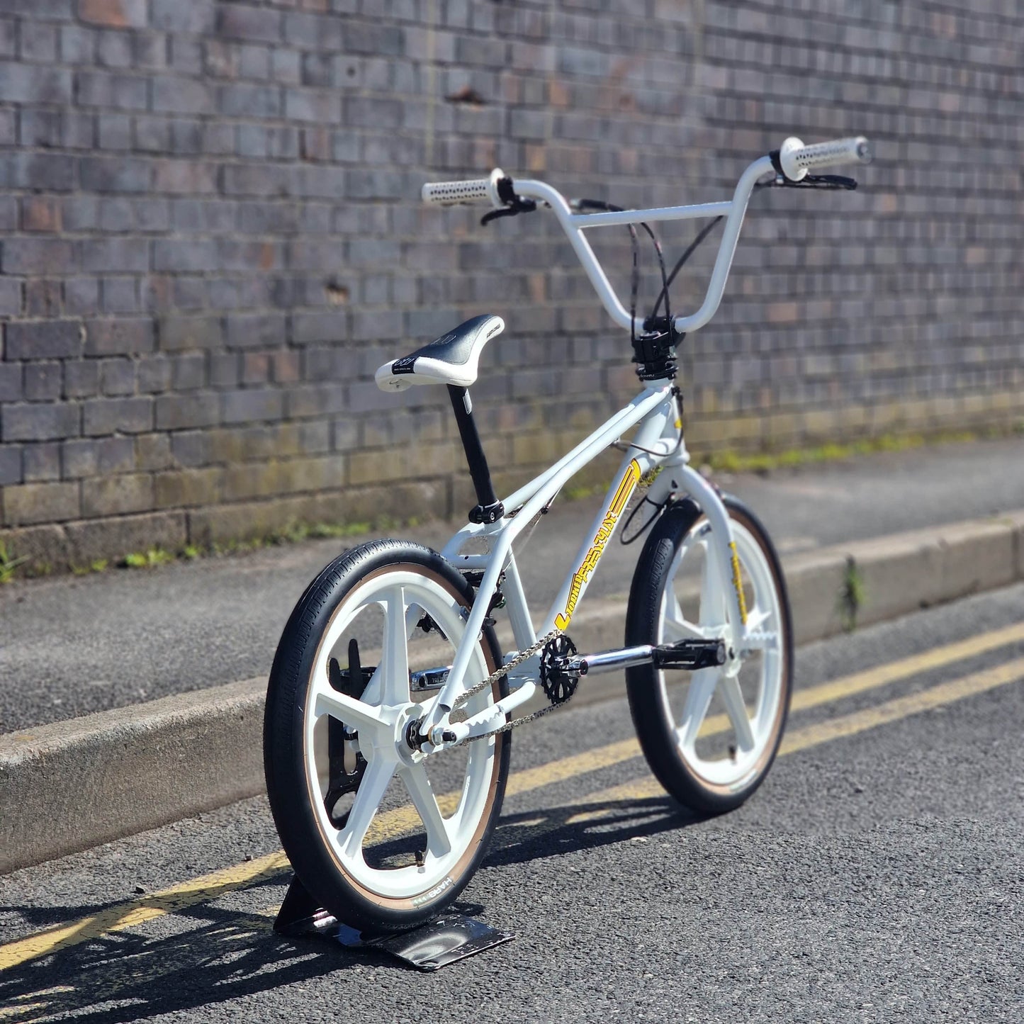 Torker Old School BMX Bikes White Torker Freestylist 2 Custom Bike White