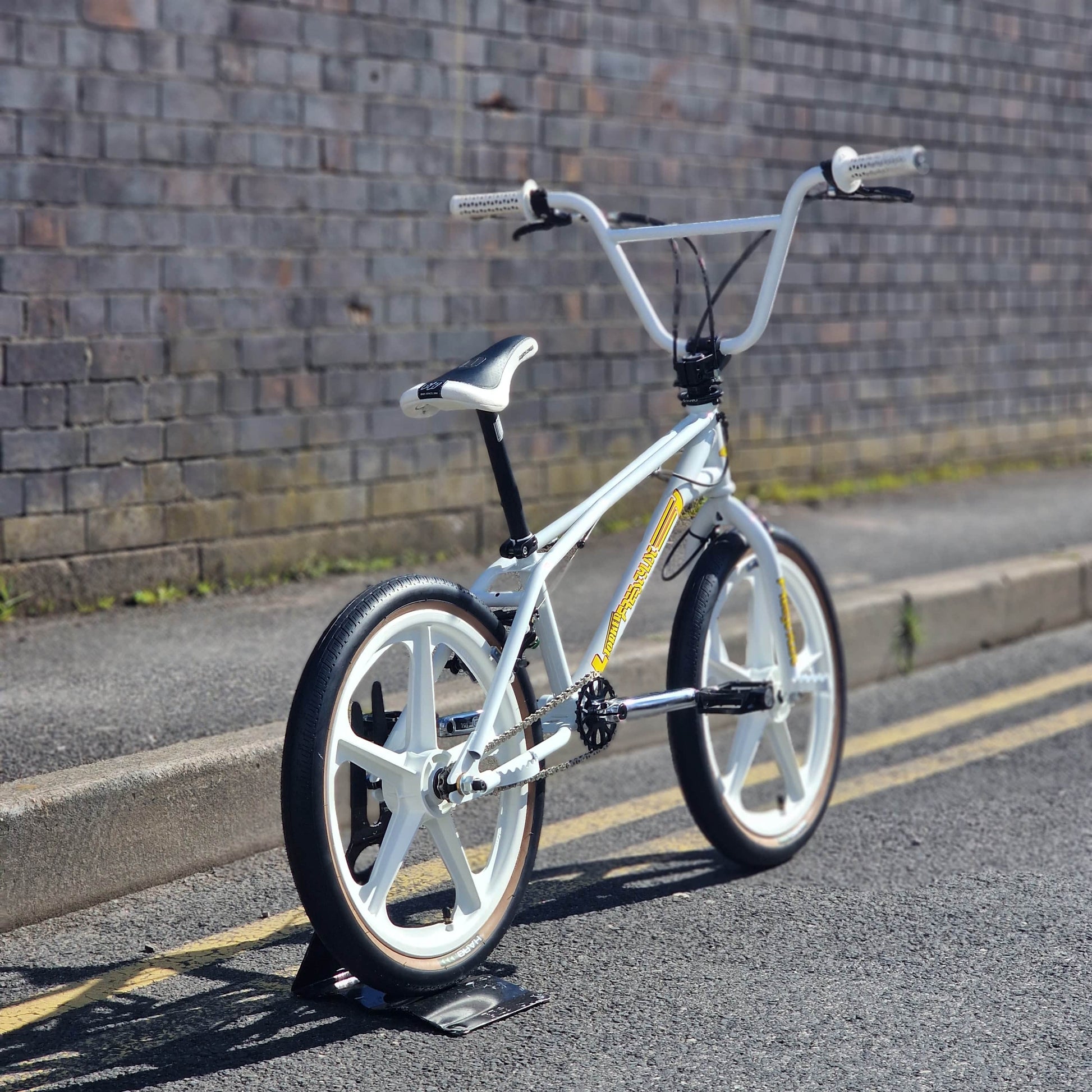 Torker Old School BMX Bikes White Torker Freestylist 2 Custom Bike White