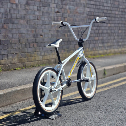 Torker Old School BMX Bikes White Torker Freestylist 2 Custom Bike White