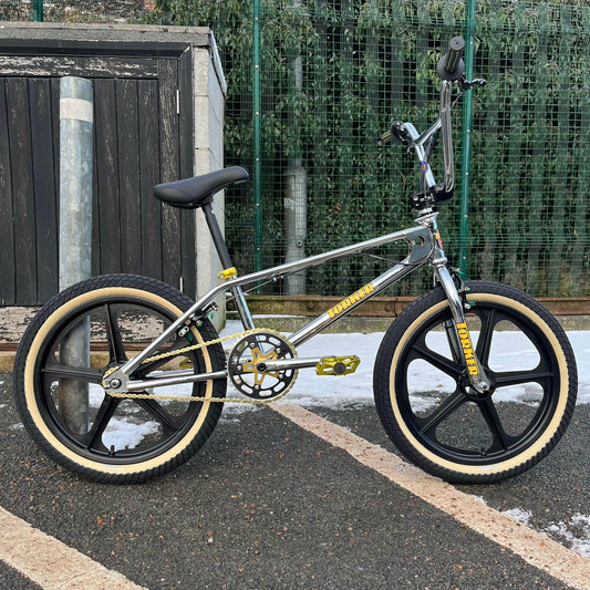 Torker Old School BMX Chrome / Short Torker LP-F Custom Bike Chrome / Black / Gold