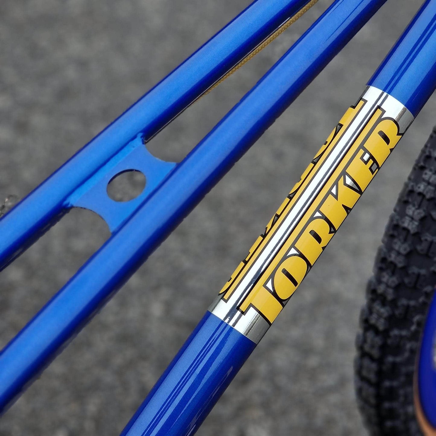 Torker Old School BMX Bikes Candy Blue / Gold / Pro XXL Torker LP Race Custom Bike Cancy Blue / Gold