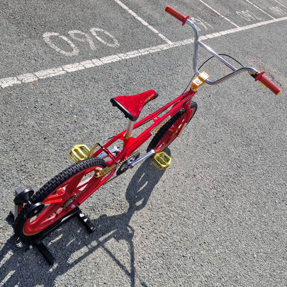 Torker Old School BMX Candy Red / Gold / Pro XL Torker LP Race Custom Bike Red / Gold
