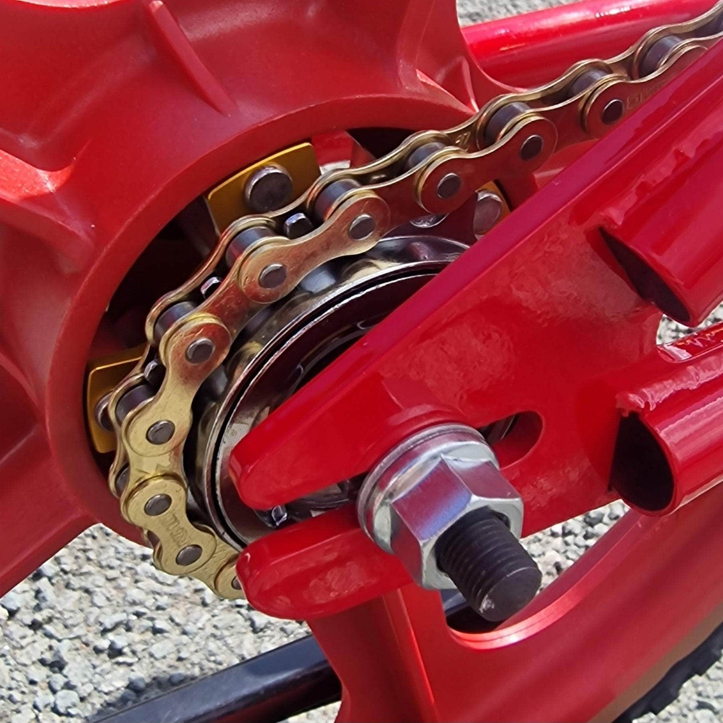 Torker Old School BMX Candy Red / Gold / Pro XL Torker LP Race Custom Bike Red / Gold