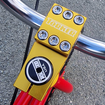 Torker Old School BMX Candy Red / Gold / Pro XL Torker LP Race Custom Bike Red / Gold