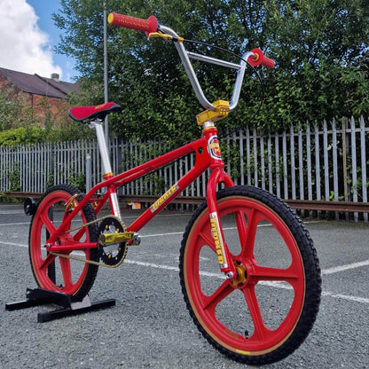 Torker Old School BMX Candy Red / Gold / Pro XL Torker LP Race Custom Bike Red / Gold