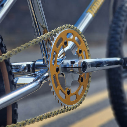 Torker Old School BMX Bikes Chrome / Black / Gold / Pro XL Torker LP Race Pro XL Custom Bike Chrome / Black / Gold