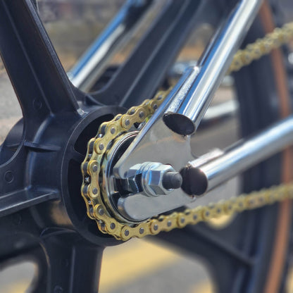 Torker Old School BMX Bikes Chrome / Black / Gold / Pro XL Torker LP Race Pro XL Custom Bike Chrome / Black / Gold