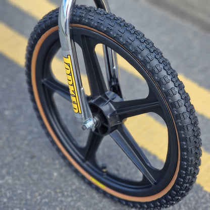 Torker Old School BMX Bikes Chrome / Black / Gold / Pro XL Torker LP Race Pro XL Custom Bike Chrome / Black / Gold
