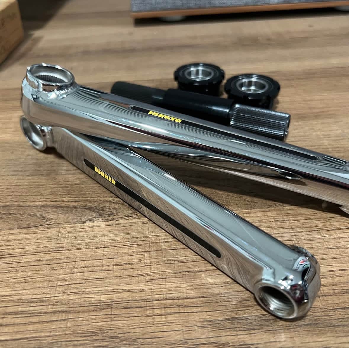 Torker Old School BMX Torker Maxflyte Cranks Chrome