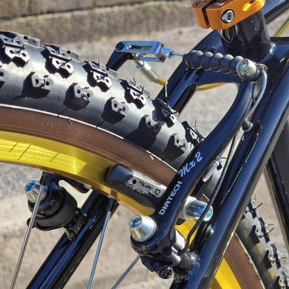 Torker Old School BMX Bikes Chrome / Black / Gold Torker MX26 26 Inch Cruiser Custom Bike Black / Gold