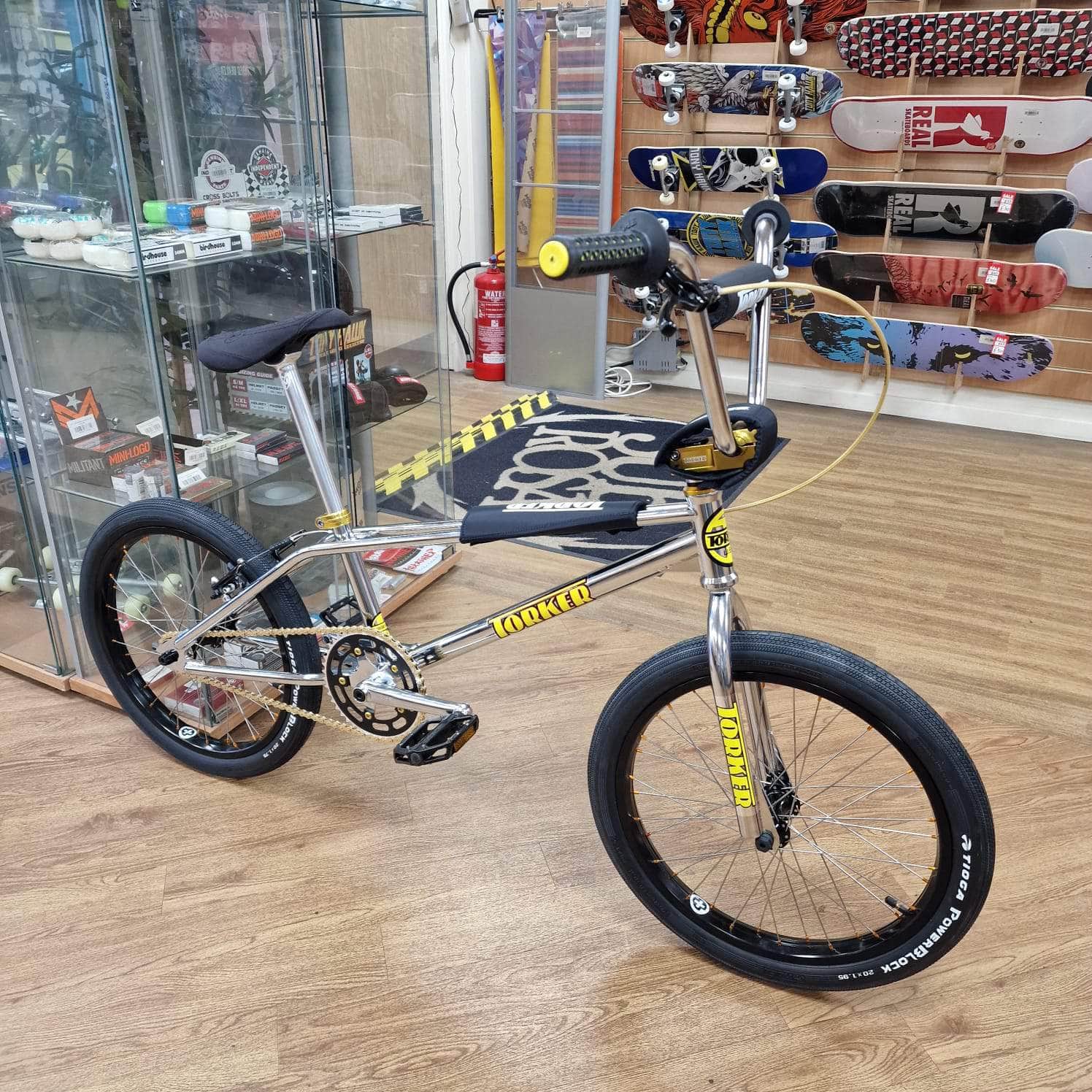 torker bmx bicycles Torker Pro-X 20" Frame and Fork Chrome