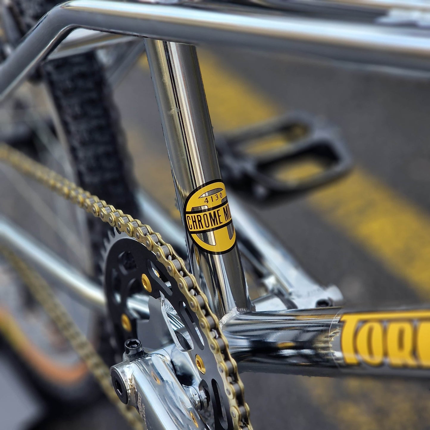 Torker Old School BMX Bikes Chrome/Black / Pro Torker Pro-X Pro Custom Bike Chrome / Black