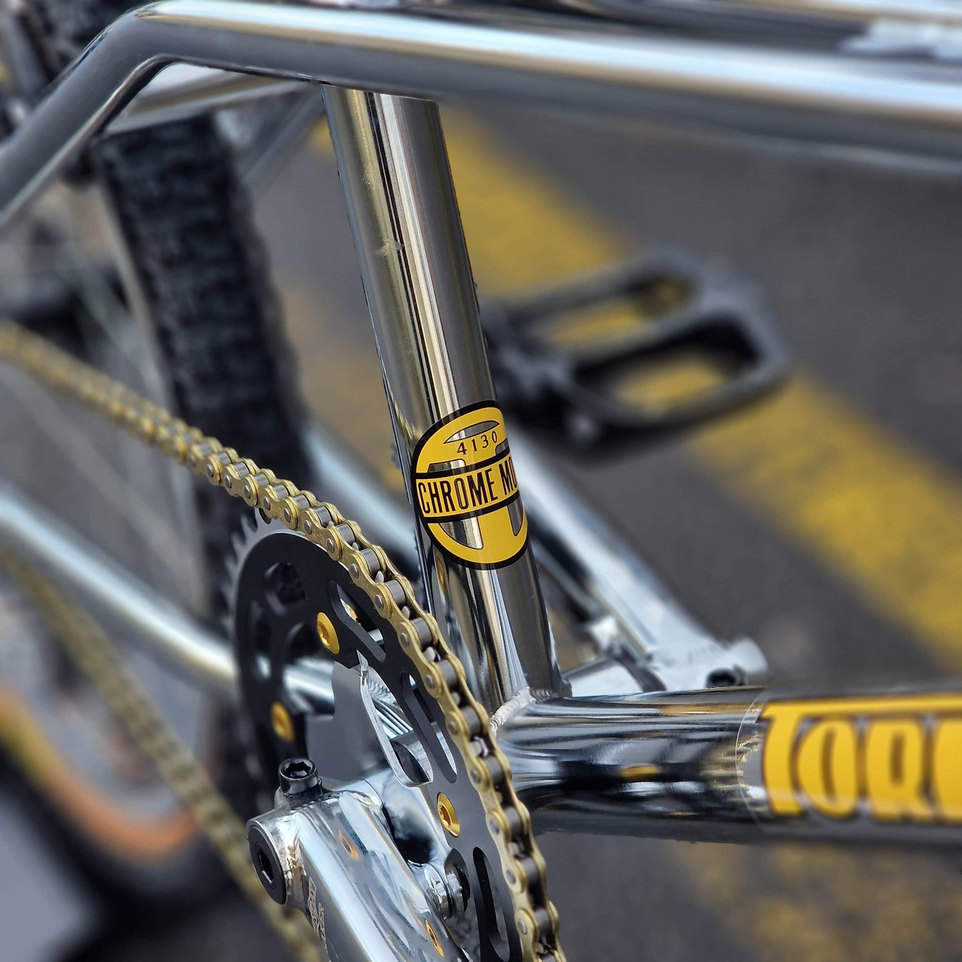 Torker Old School BMX Bikes Chrome/Black / Pro Torker Pro-X Pro Custom Bike Chrome / Black