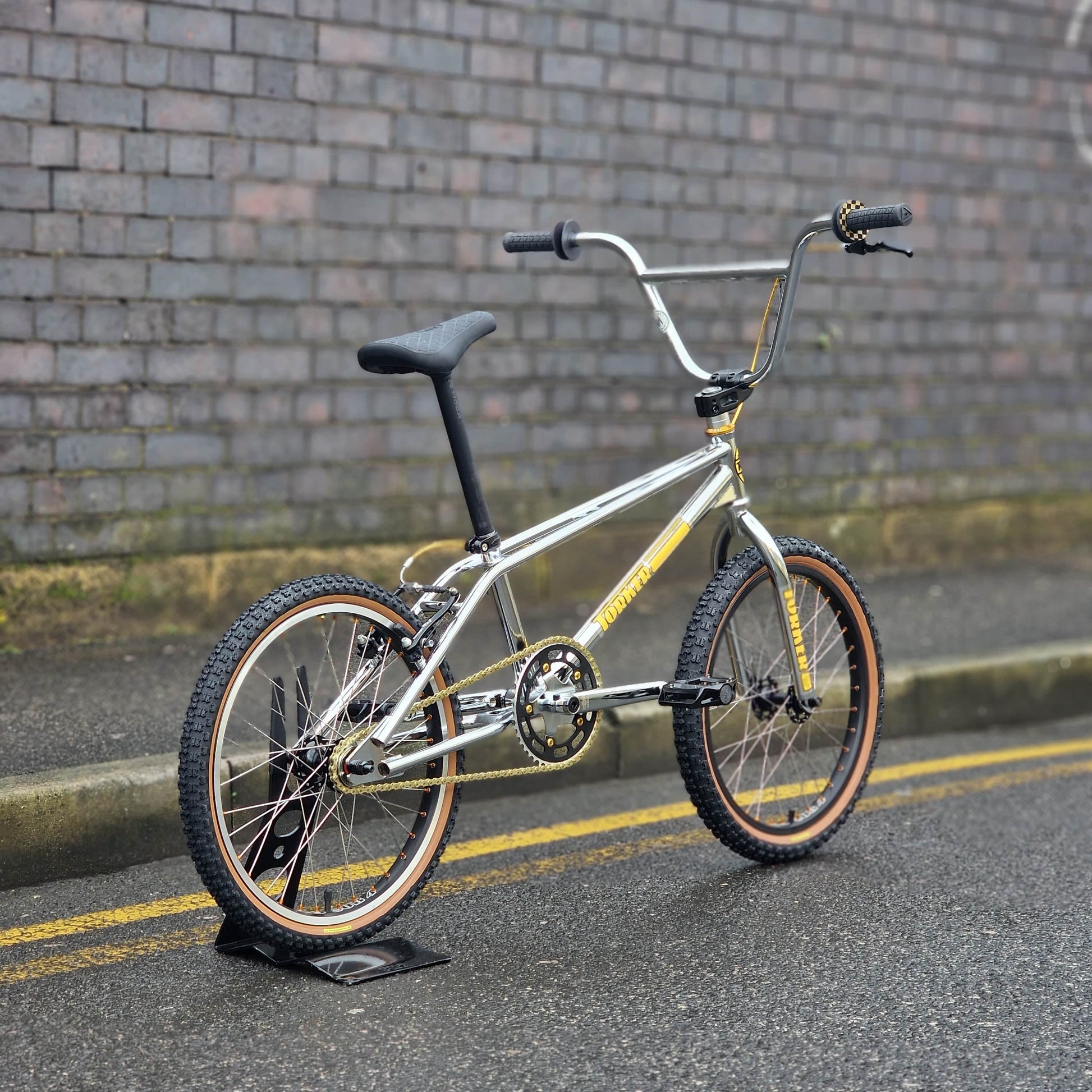 Torker Old School BMX Bikes Chrome/Black / Pro Torker Pro-X Pro Custom Bike Chrome / Black