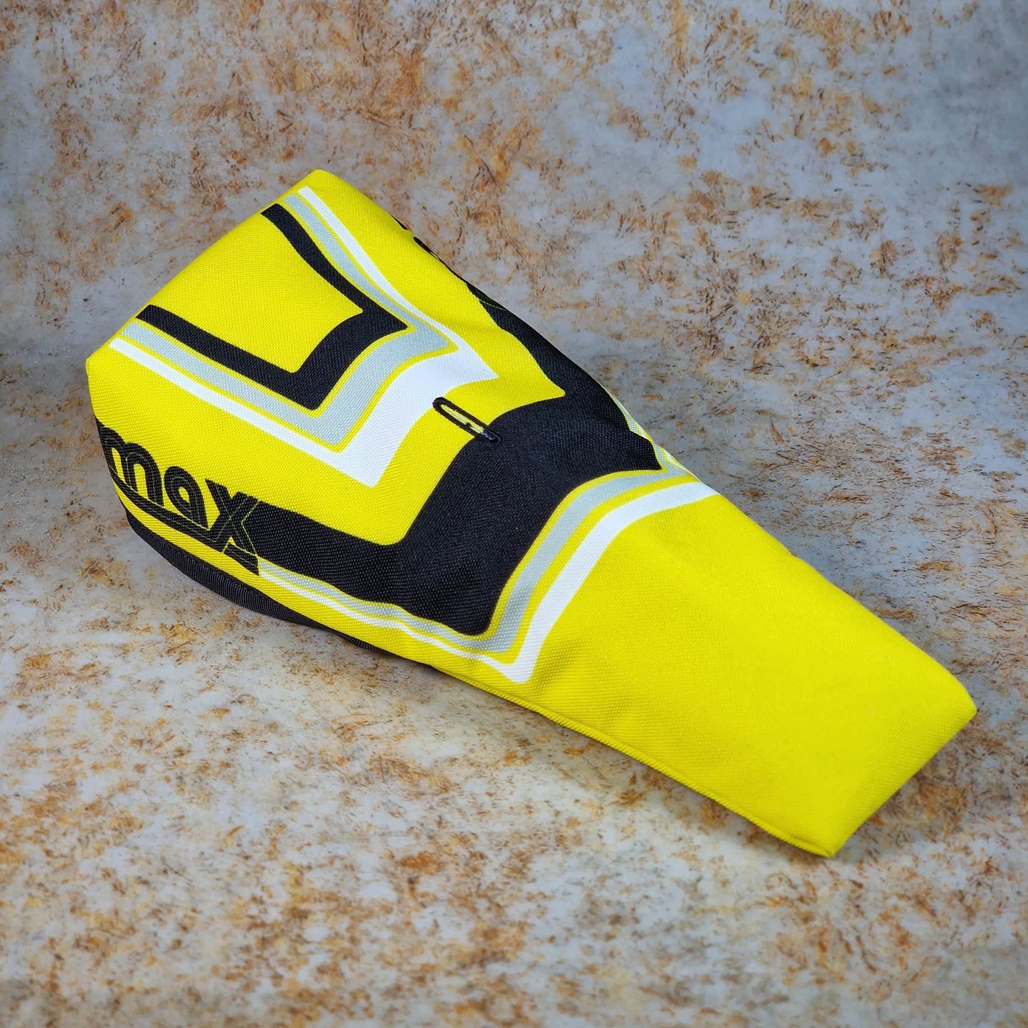 MAX USA Old School BMX Yellow / White / Black Torker Uni-Max Padded Pivotal Seat