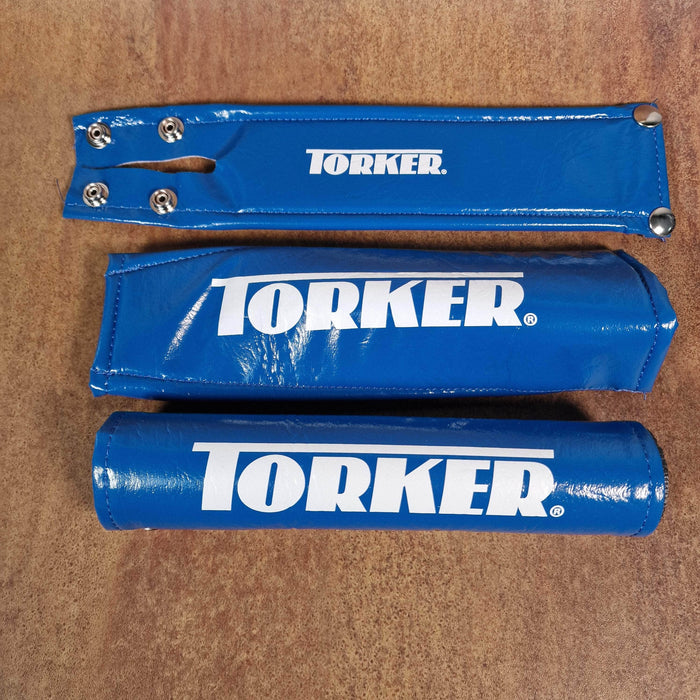 Torker Old School BMX Blue Torker Vinyl Snap Pad Set