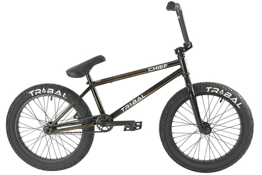 Tribal Bikes BMX Bikes Black / 20.5 Tribal Bikes Chief 100% Cro-mo 20.9" TT Bike Smokey Joe