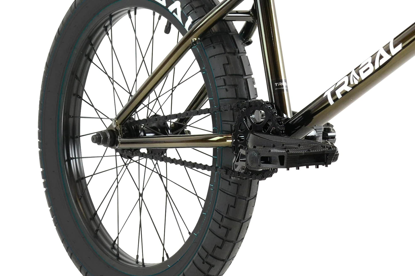 Tribal Bikes BMX Bikes Black / 20.5 Tribal Bikes Chief 100% Cro-mo 20.9" TT Bike Smokey Joe w/ Black Tyres