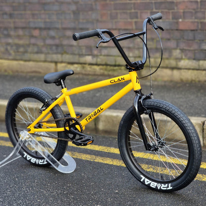 Tribal Bikes BMX Bikes Yellow / 20.4 Tribal Bikes Clan V2 Bike Yellow