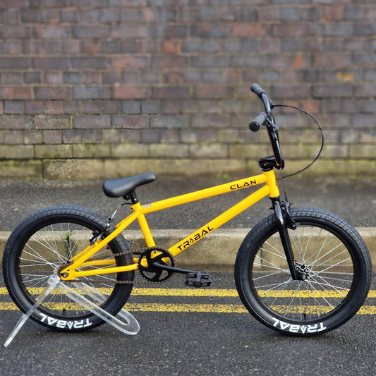 Tribal Bikes BMX Bikes Yellow / 20.4 Tribal Bikes Clan V2 Bike Yellow