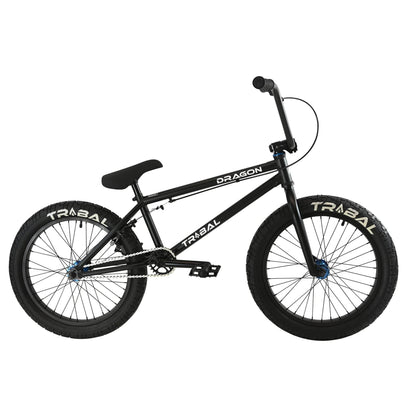 Tribal Bikes BMX Bikes Matt Black / Blue / 20.65 Tribal Bikes Dragon 20.65" TT 100% Cro-mo Bike Matt Black / Blue