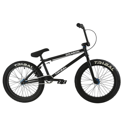 Tribal Bikes BMX Bikes Matt Black / Blue / 20.65 Tribal Bikes Dragon 20.65" TT 100% Cro-mo Bike Matt Black / Blue