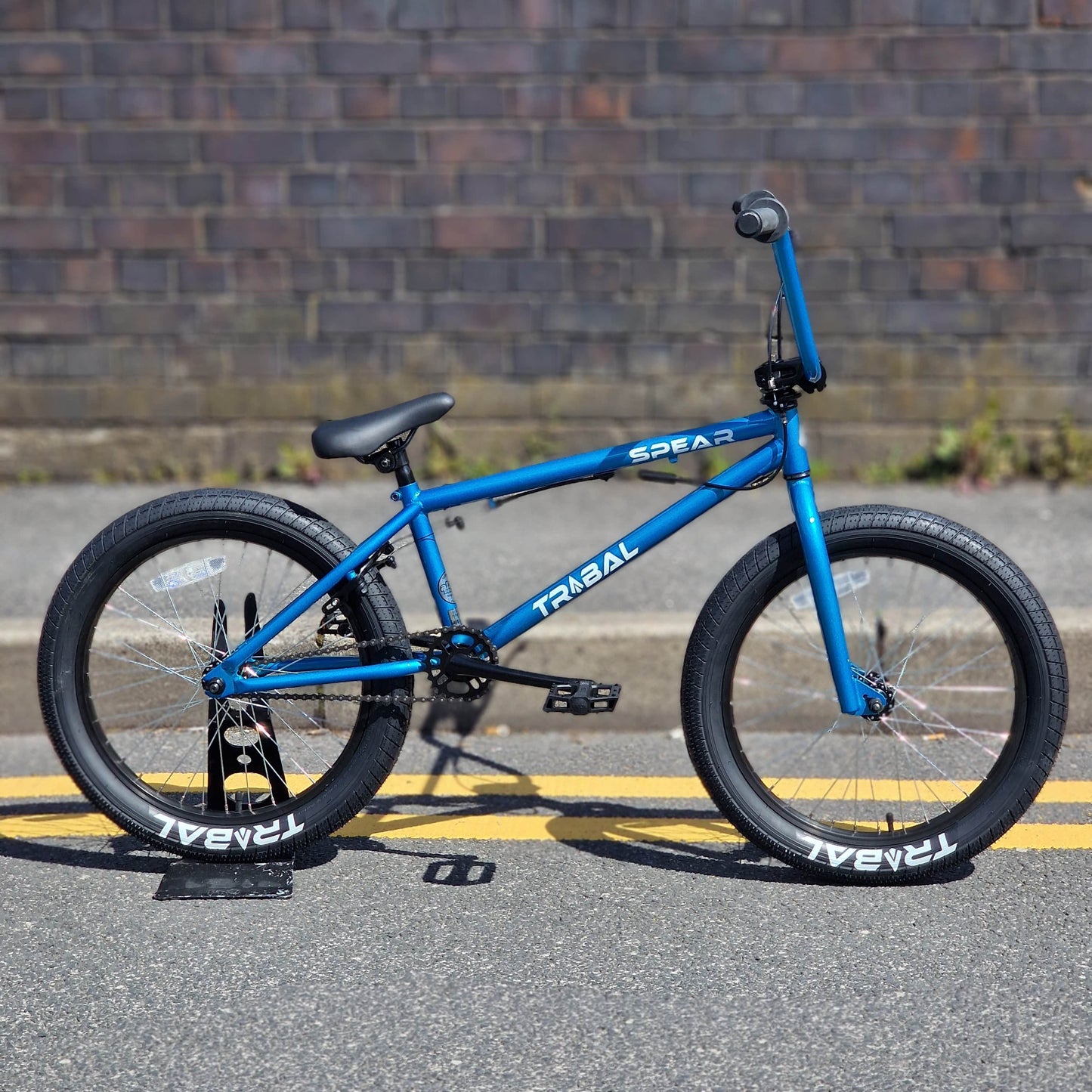 Tribal Bikes BMX Bikes Blue / 20.5 Tribal Bikes Spear F/S 20.5" TT Bike Vivid Blue