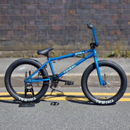 Tribal Bikes BMX Bikes Blue / 20.5 Tribal Bikes Spear F/S 20.5" TT Bike Vivid Blue