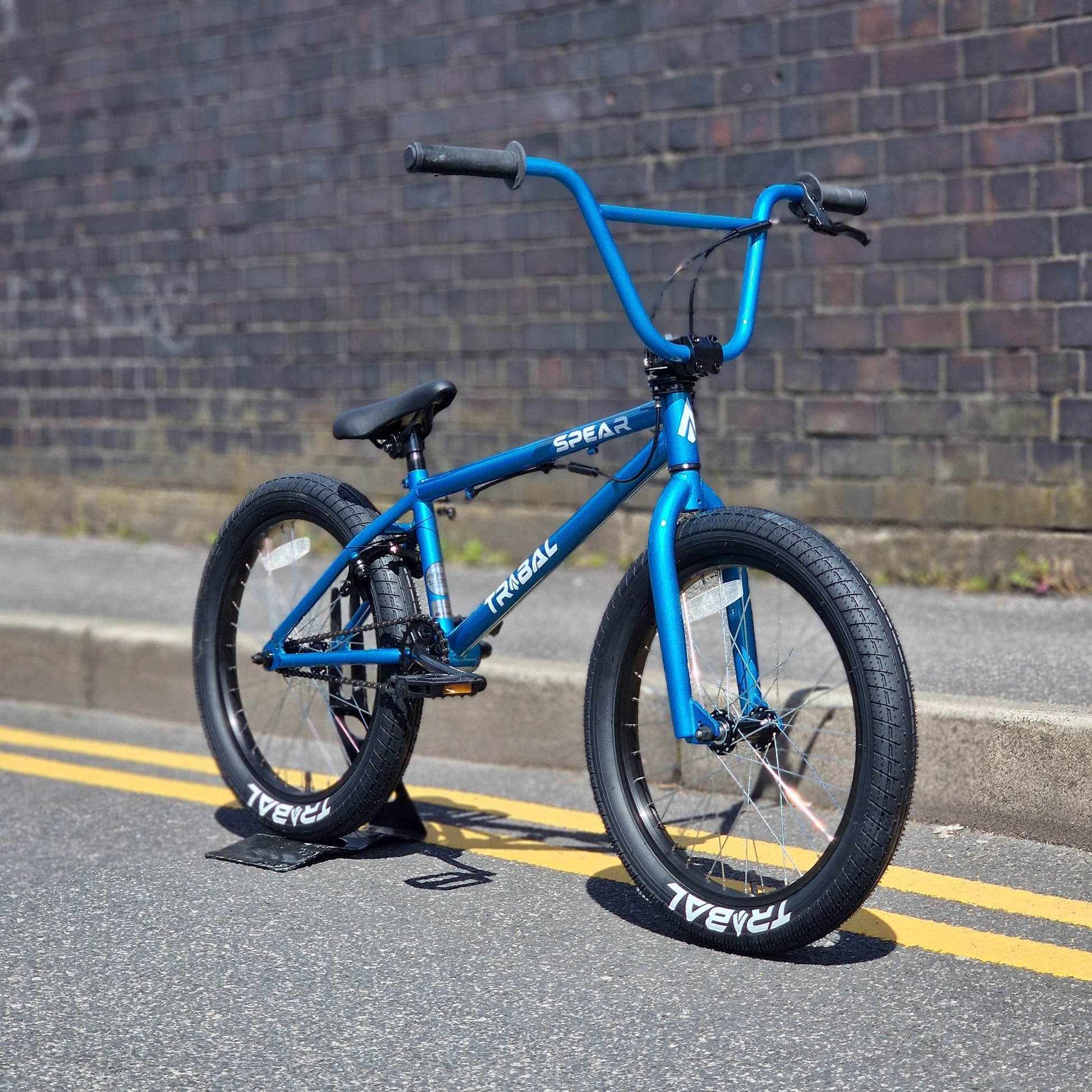 Tribal Bikes BMX Bikes Blue / 20.5 Tribal Bikes Spear F/S 20.5" TT Bike Vivid Blue