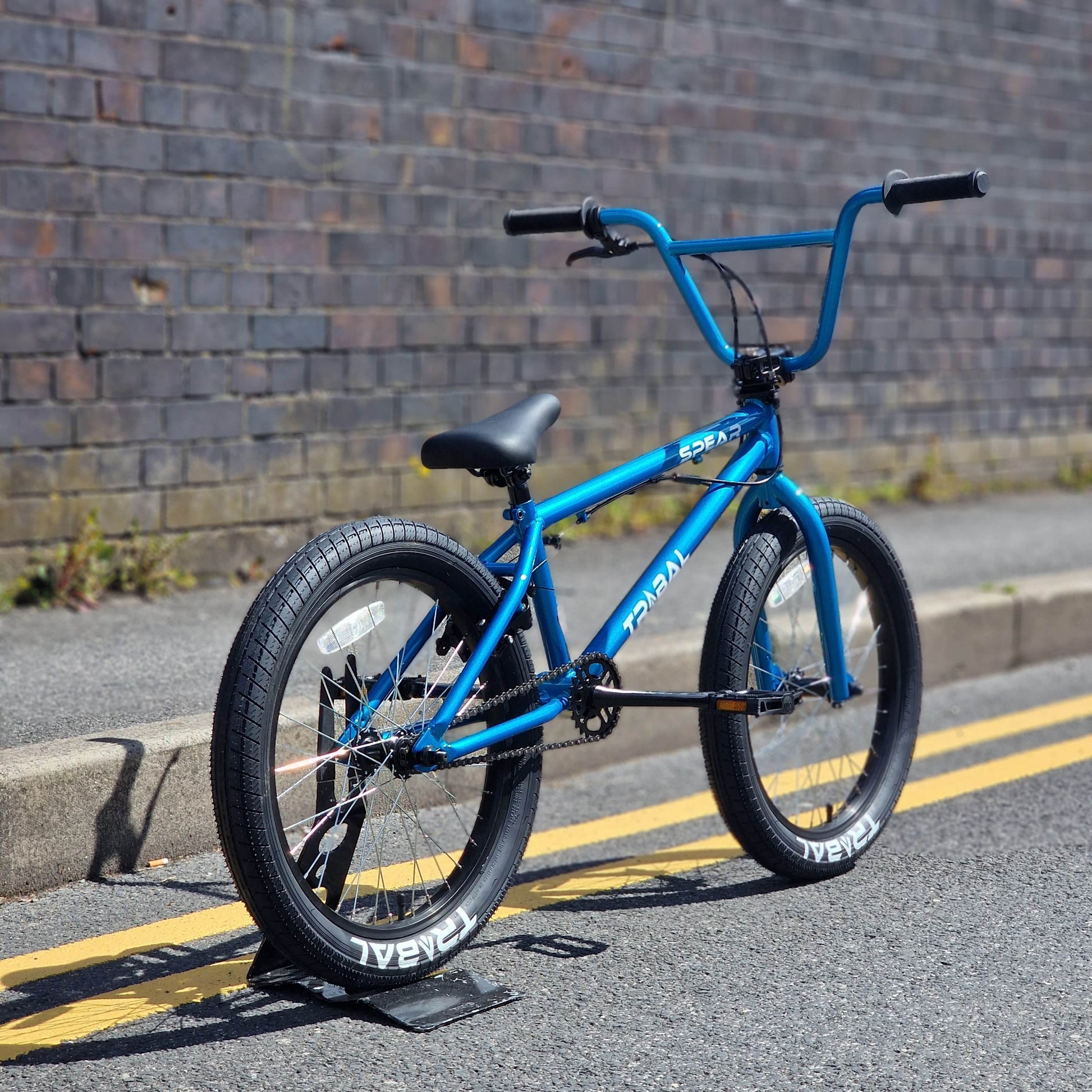 Tribal Bikes BMX Bikes Blue / 20.5 Tribal Bikes Spear F/S 20.5" TT Bike Vivid Blue
