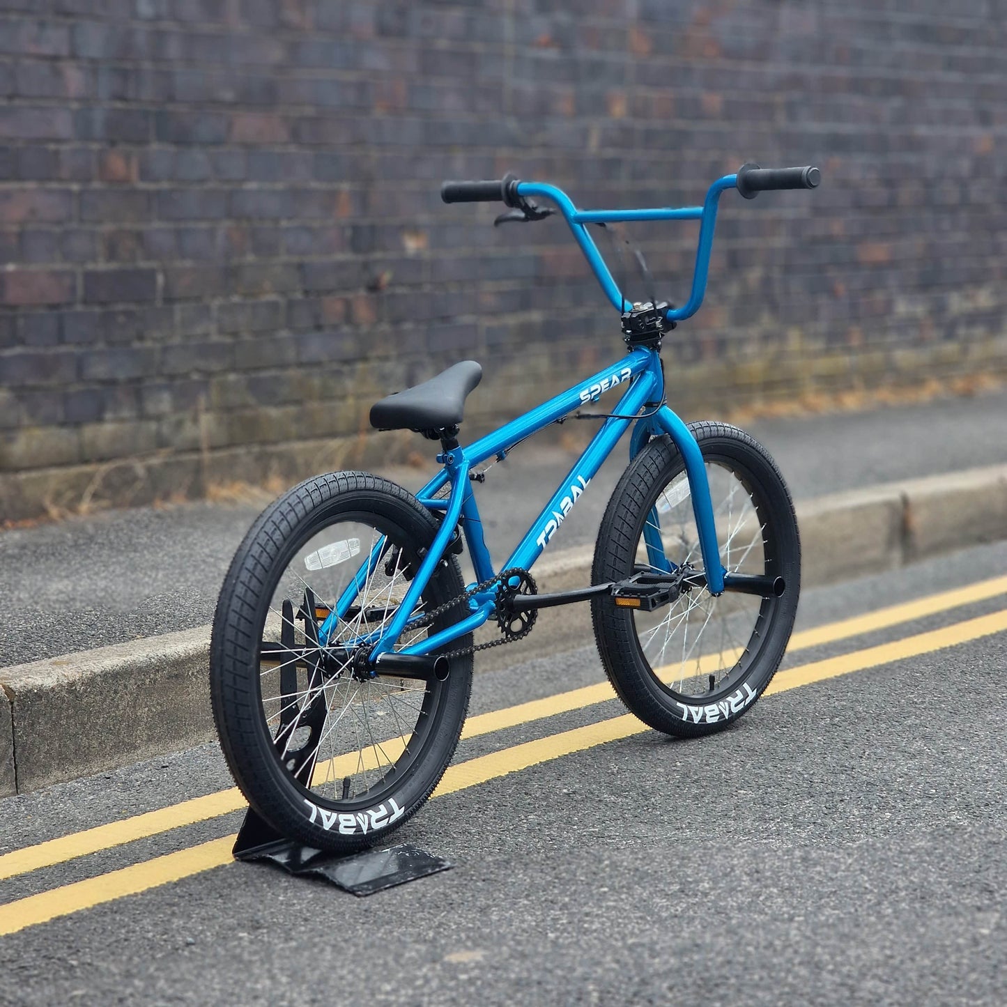 Tribal Bikes BMX Bikes Blue / 20.5 Tribal Bikes Spear F/S 20.5" TT Bike Vivid Blue