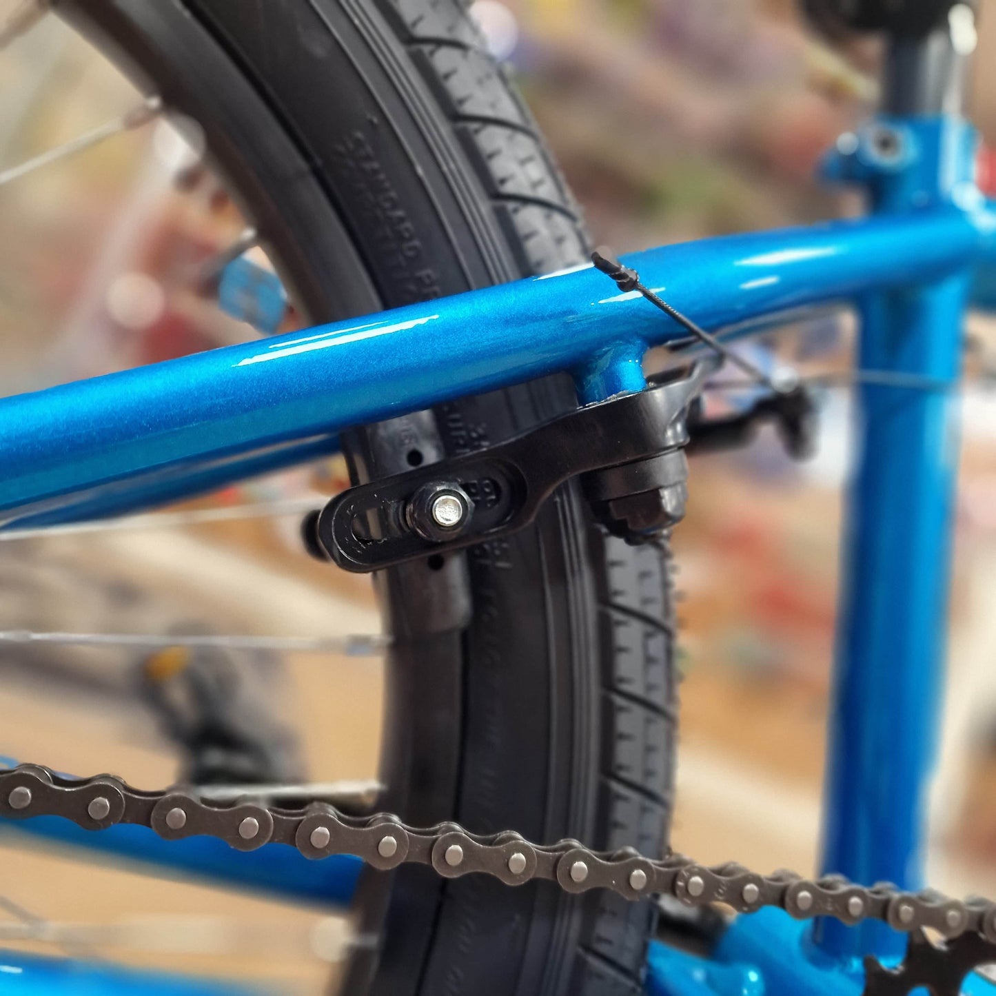 Tribal Bikes BMX Bikes Blue / 20.5 Tribal Bikes Spear F/S Bike Vivid Blue