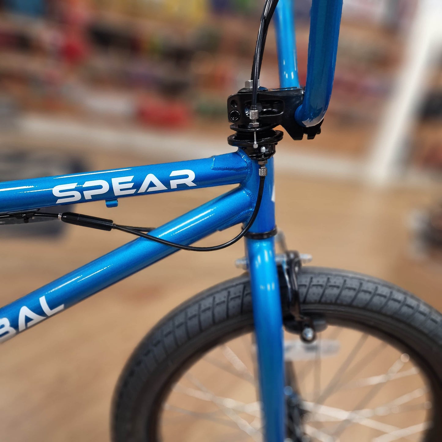 Tribal Bikes BMX Bikes Blue / 20.5 Tribal Bikes Spear F/S Bike Vivid Blue