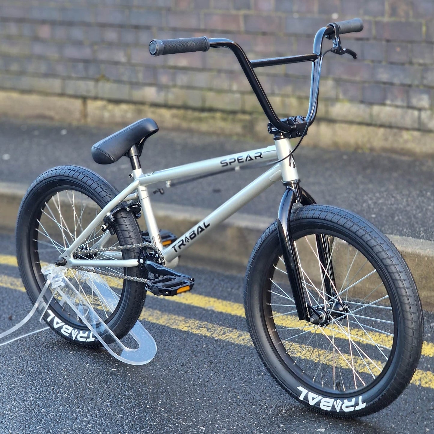 Tribal Bikes BMX Bikes Silver / 20.5 Tribal Bikes Spear V2 Bike Gloss Silver