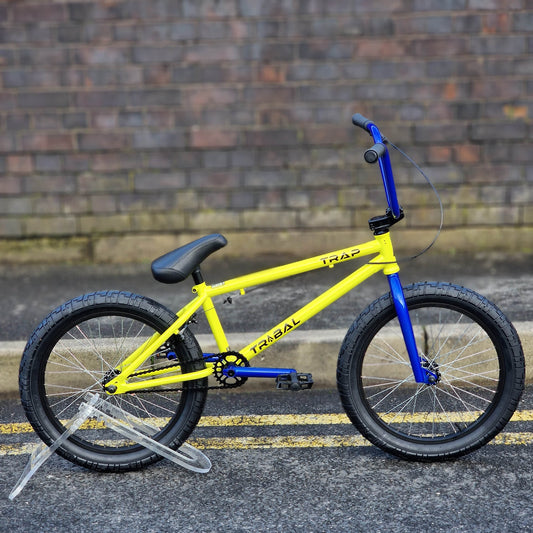 Tribal Bikes BMX Bikes Yellow / Blue / 20.5 Tribal Bikes Trap Bike Yellow / Blue
