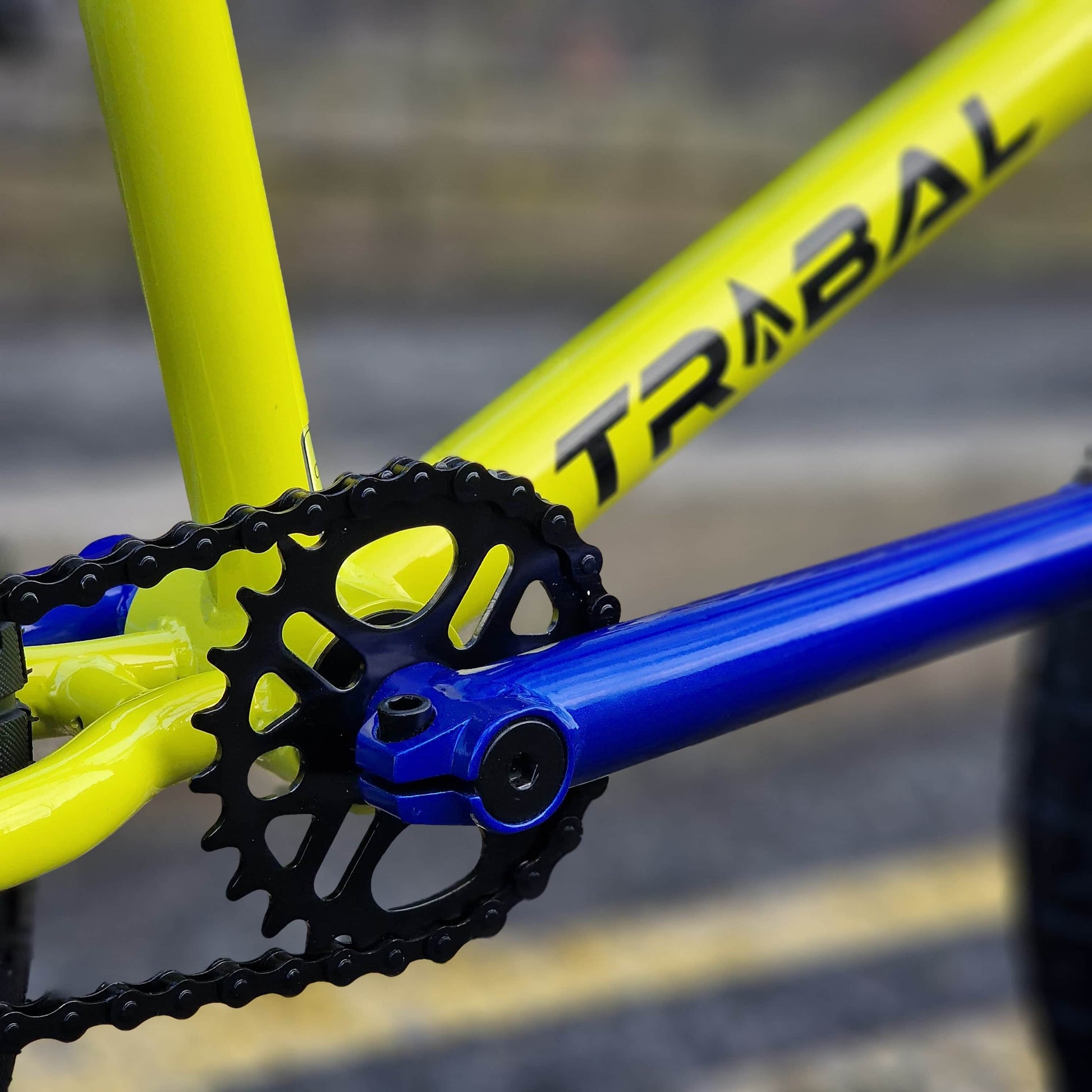 Tribal Bikes BMX Bikes Yellow / Blue / 20.5 Tribal Bikes Trap Bike Yellow / Blue