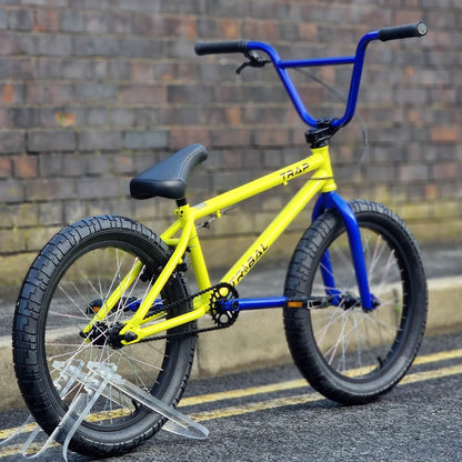 Tribal Bikes BMX Bikes Yellow / Blue / 20.5 Tribal Bikes Trap Bike Yellow / Blue