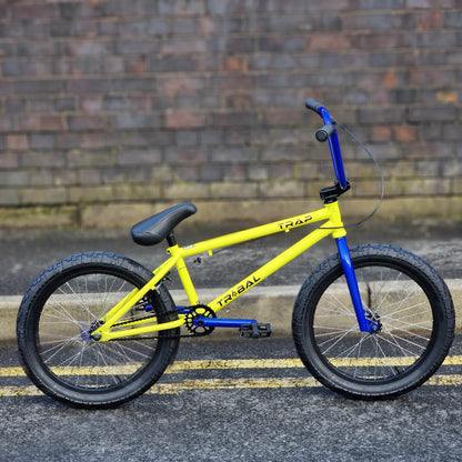 Tribal Bikes BMX Bikes Yellow / Blue / 20.5 Tribal Bikes Trap Bike Yellow / Blue