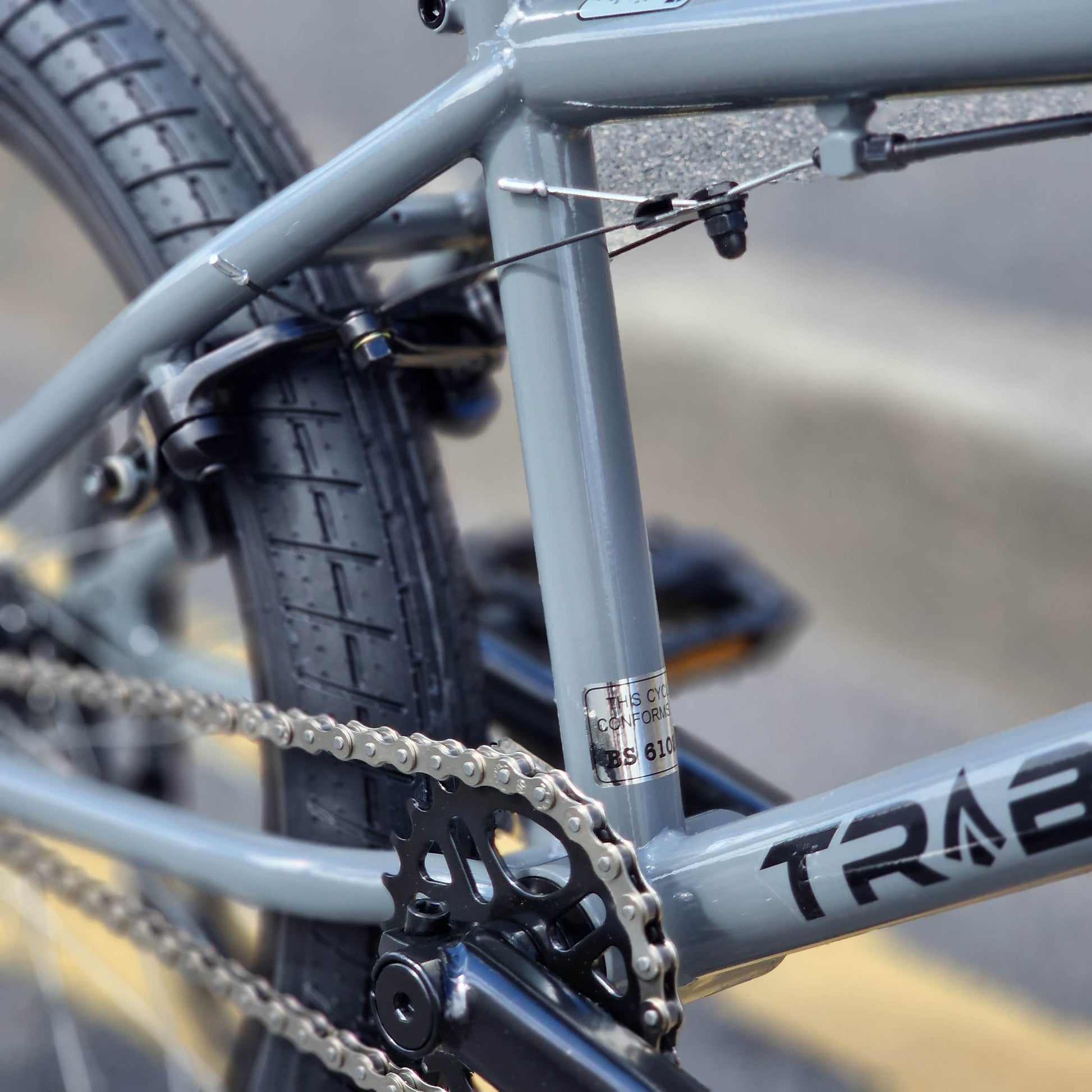 Tribal Bikes BMX Bikes Cool Gloss Grey / 20.5 Tribal Bikes Trap V2 20.5" TT Bike Cool Gloss Grey