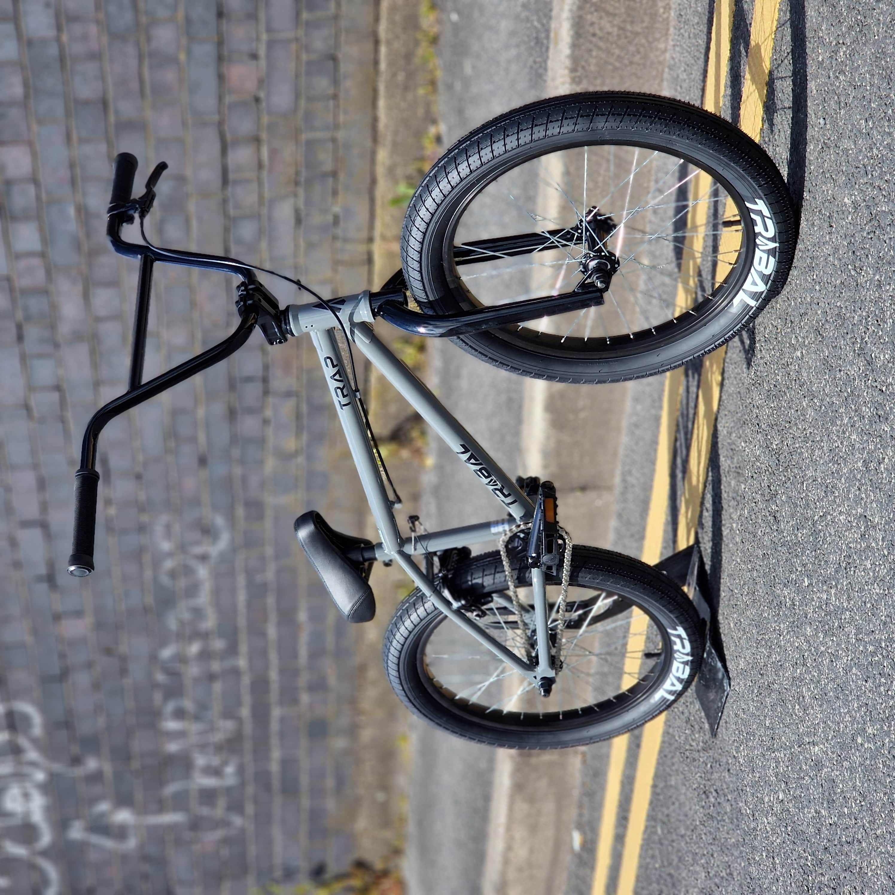 Tribal Bikes Trap BMX Bike Cool Gloss Grey | Alans BMX