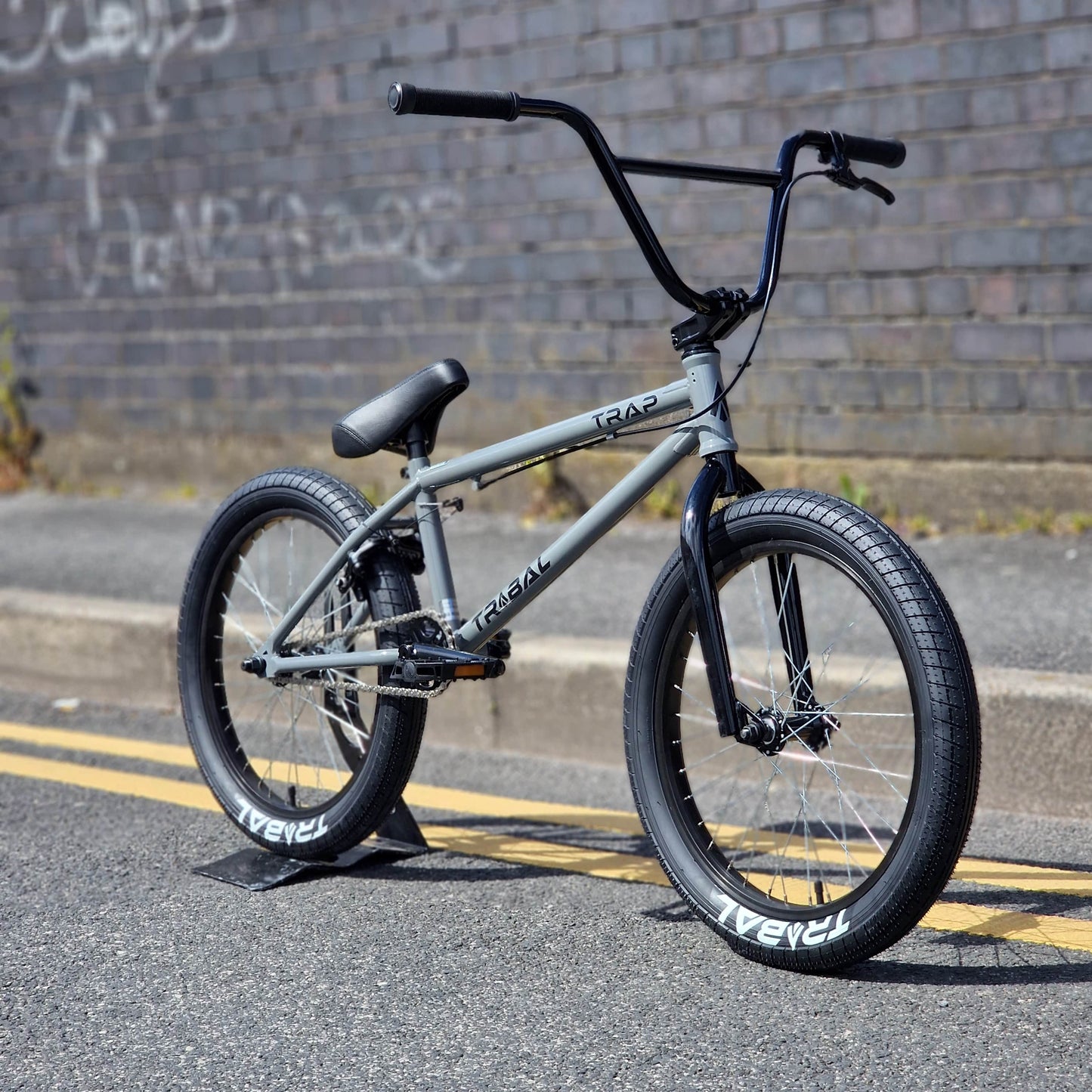 Tribal Bikes BMX Bikes Cool Gloss Grey / 20.5 Tribal Bikes Trap V2 20.5" TT Bike Cool Gloss Grey