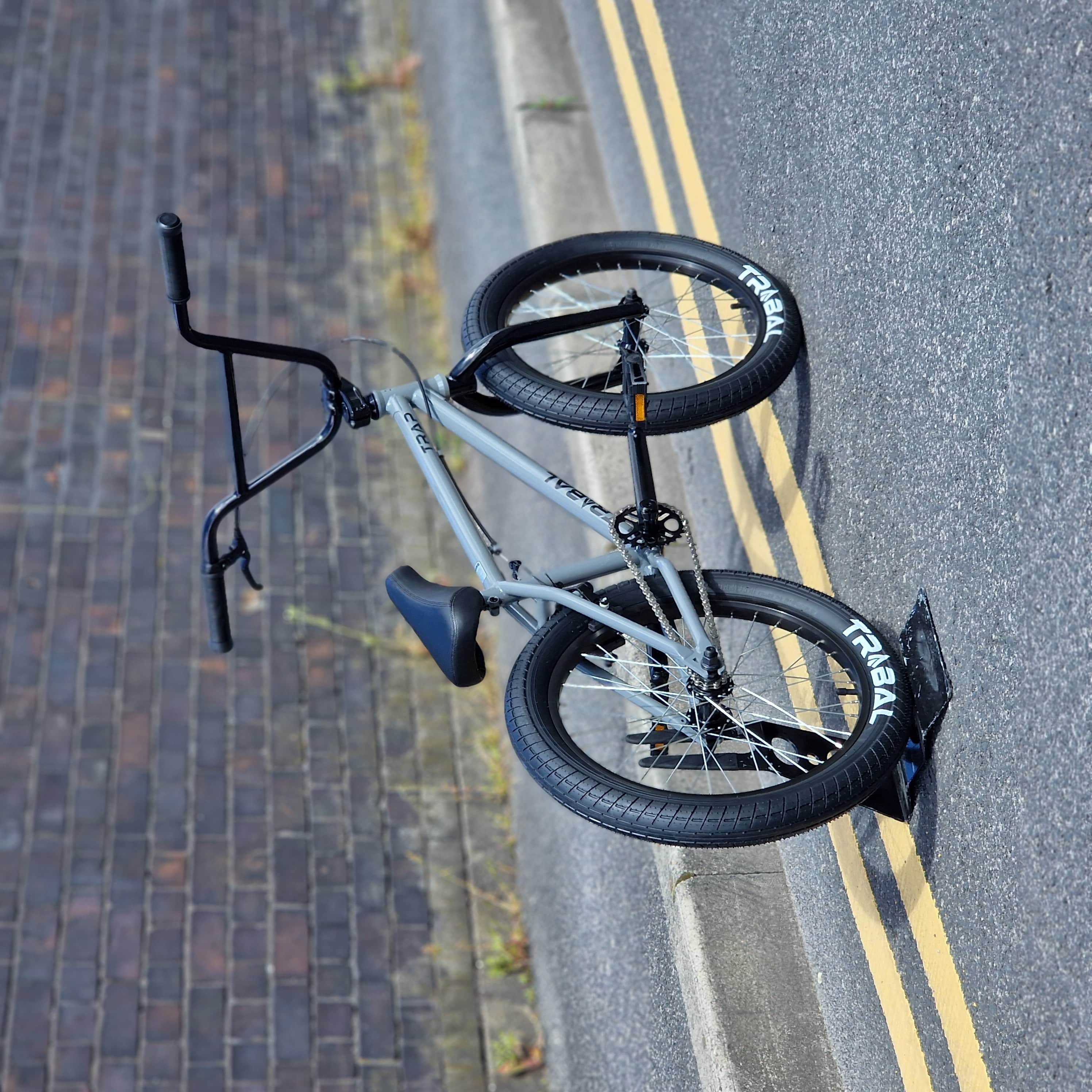 Tribal Bikes Trap BMX Bike Cool Gloss Grey | Alans BMX