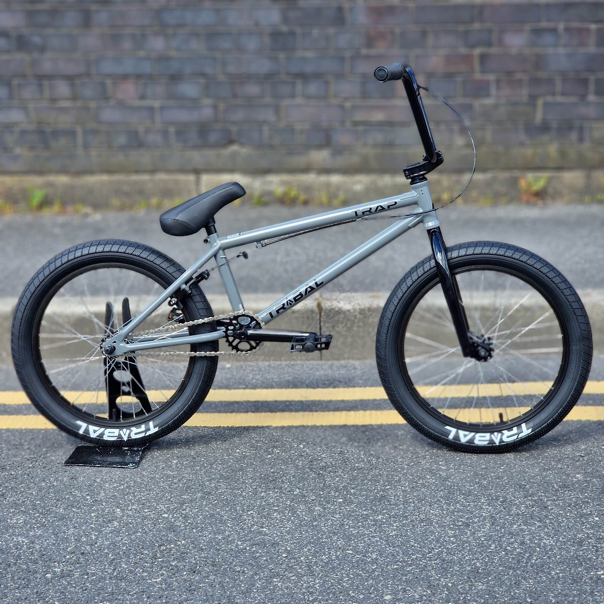 Tribal Bikes BMX Bikes Cool Gloss Grey / 20.5 Tribal Bikes Trap V2 20.5" TT Bike Cool Gloss Grey