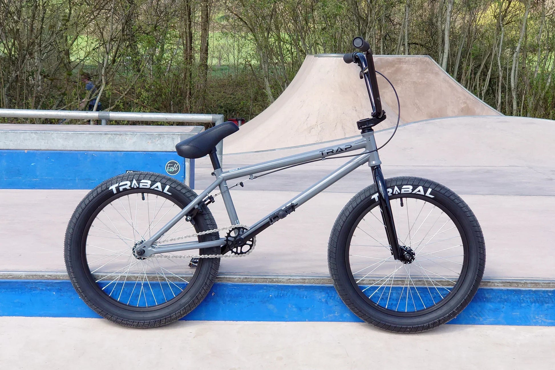 Tribal Bikes BMX Bikes Cool Gloss Grey / 20.5 Tribal Bikes Trap V2 Bike Cool Gloss Grey