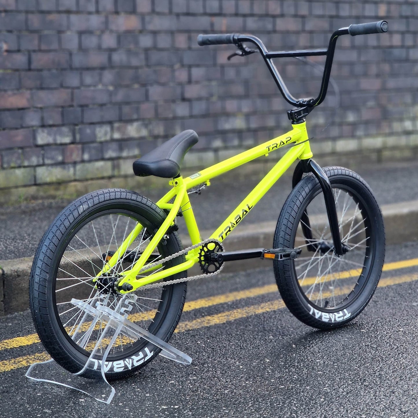 Tribal Bikes BMX Bikes Neon Yellow / 20.5 Tribal Bikes Trap V2 Bike Neon Yellow
