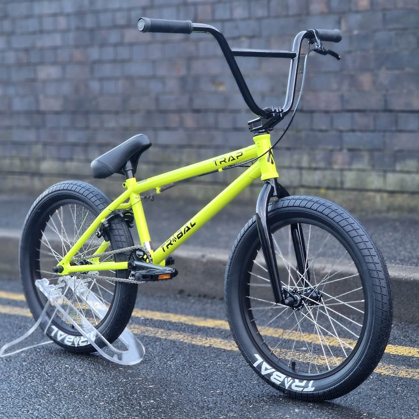 Tribal Bikes BMX Bikes Neon Yellow / 20.5 Tribal Bikes Trap V2 Bike Neon Yellow