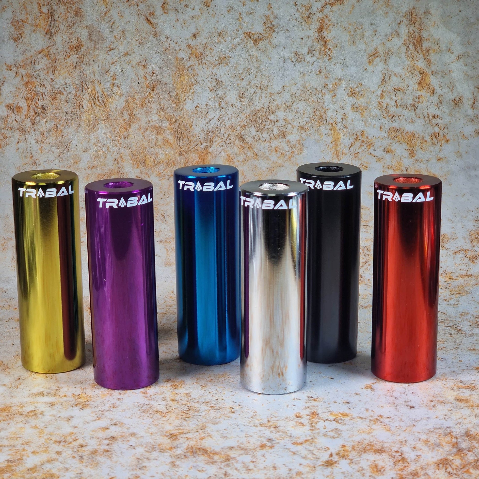 Tribal Bikes BMX Parts Tribal Coloured Steel Pegs Pair