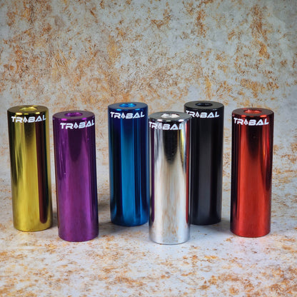 Tribal Bikes BMX Parts Tribal Coloured Steel Pegs Pair