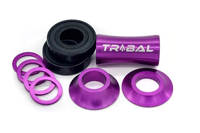 Tribal Bikes BMX Parts Purple / 19mm Tribal Mid Bottom Bracket 19mm