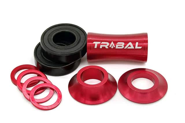 Tribal Bikes BMX Parts Red / 19mm Tribal Mid Bottom Bracket 19mm